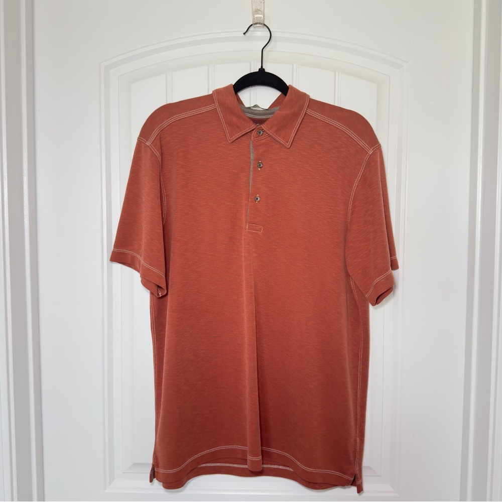 Age Of Wisdom Rustic Orange Polo Shirt‎ Medium